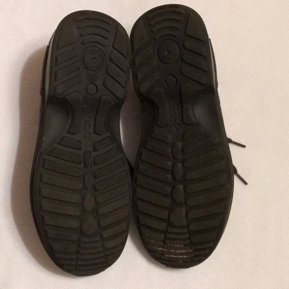 Men’s ECCO Brown Lace Ups sz 9-1/2 - Picture 8 of 12